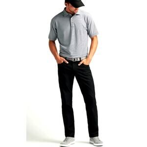 33 x 30 Peter Millar Black Men's Pants